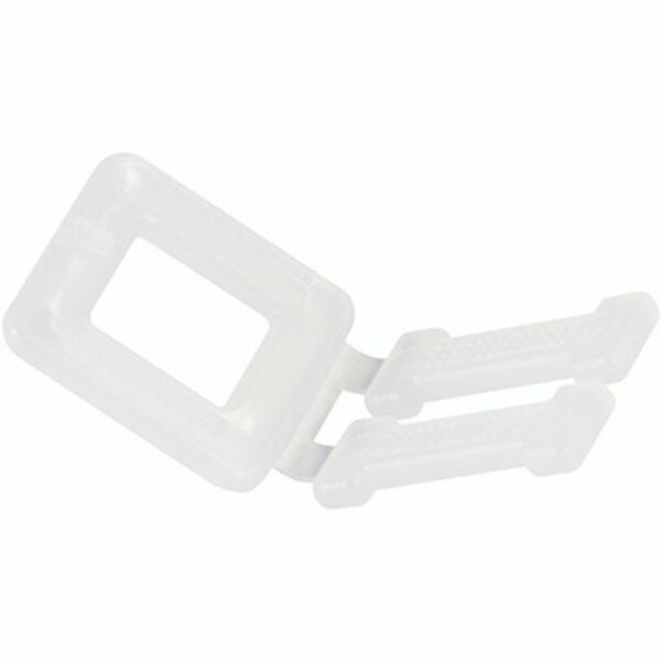 Bsc Preferred 1/2'' Plastic Buckles Poly Strapping Buckles, 1000PK S-257